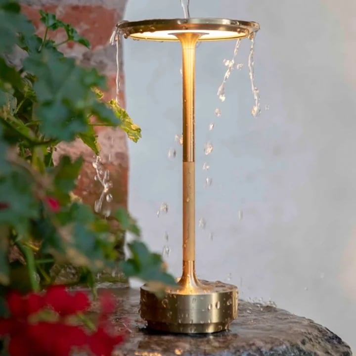Lisslune | Cordless Table Lamp - Dimmable & Rechargeable Waterproof Desk Light
