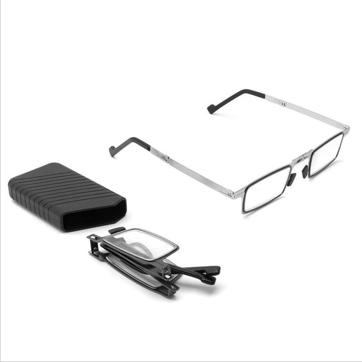 Lisslune | Ultra Light Titanium Material Screwless Foldable Reading Glasses