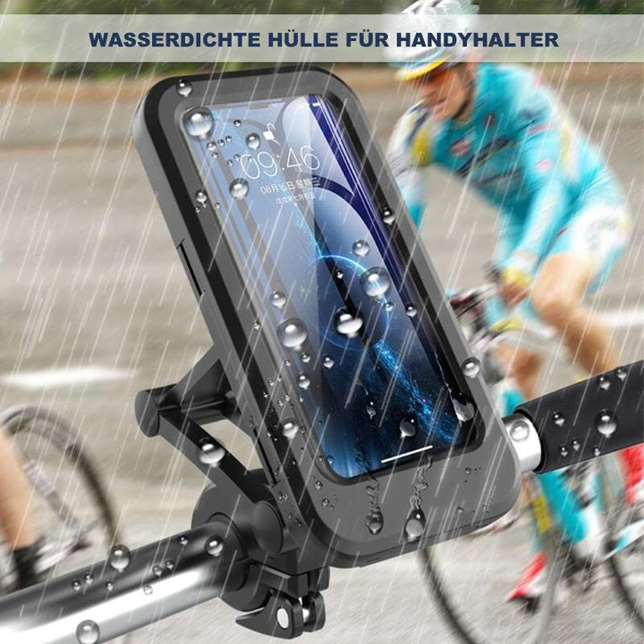 Lisslune | RideCharge Pro – Waterproof Phone Holder with USB and 15W Wireless Charging for Bicycle and E-Bike