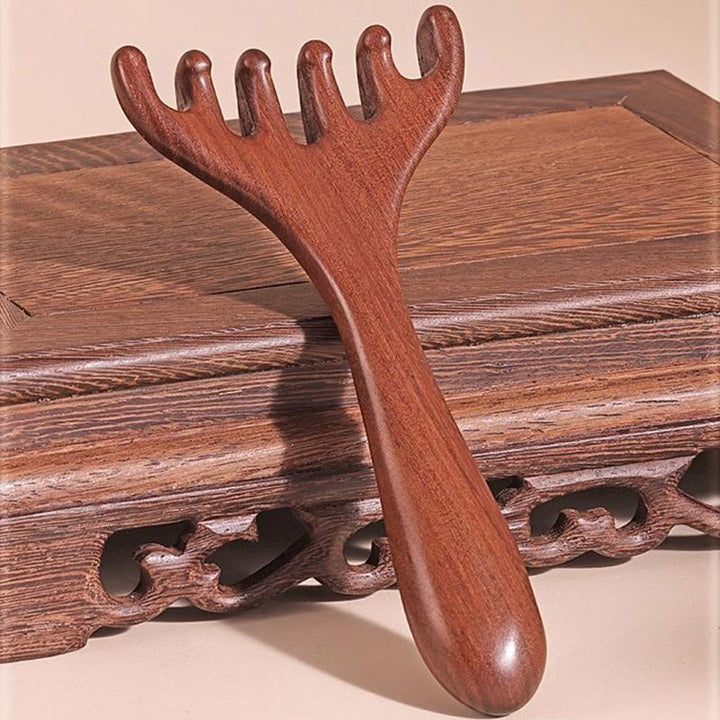 Lisslune | Meridian massage comb with six claws