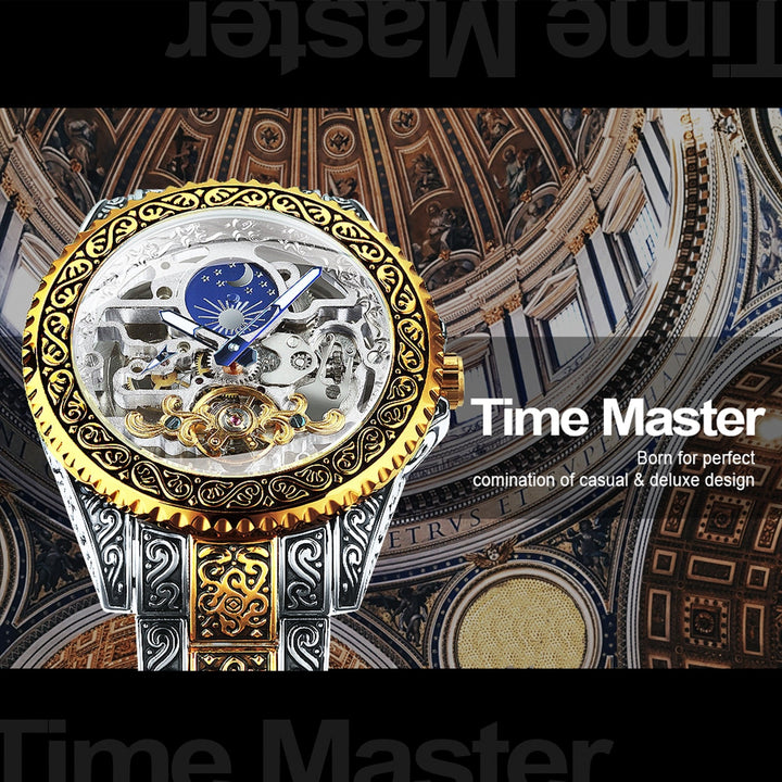 Lisslune | Vintage Moon Automatic Tourbillon Watch