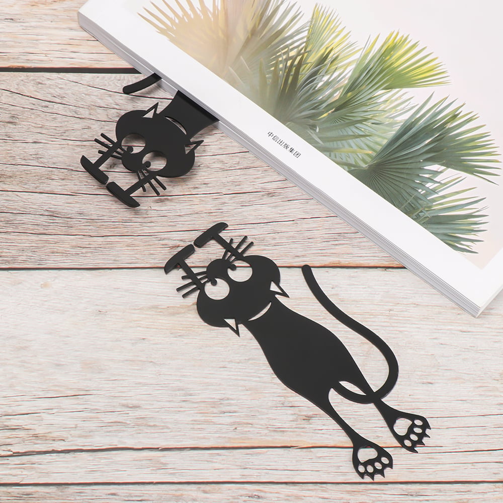 Lisslune | Curious Cat Bookmark- Locate Reading Progress With Cute Cat Paws