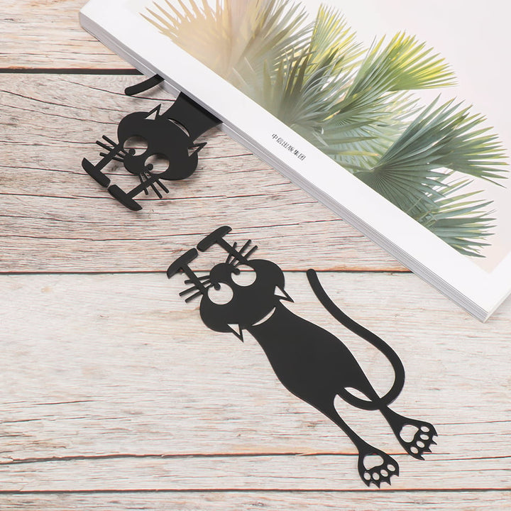 Lisslune | Curious Cat Bookmark- Locate Reading Progress With Cute Cat Paws