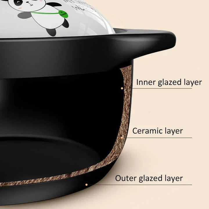 Lisslune | Cute Panda Japanese Style Non-stick Frying Pan