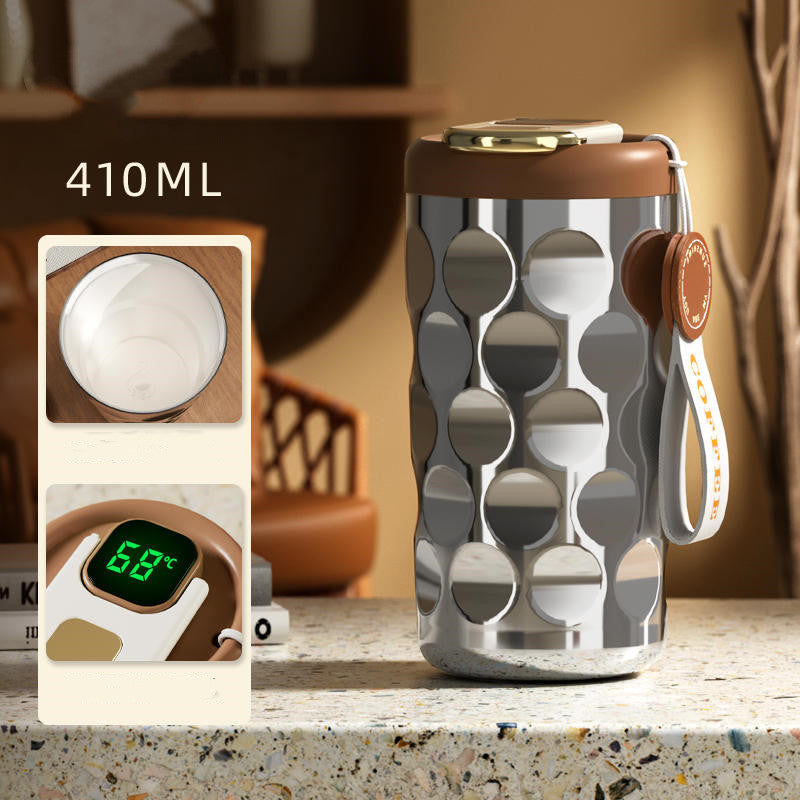 Lisslune | Stainless Steel Ceramic Coffee Insulated Mug