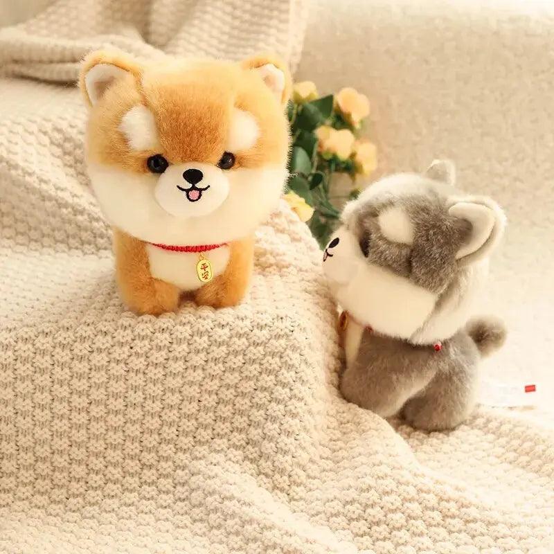 Lisslune | Charming Kawaii Chow-Pom-Corgi Mix Plush Pet Doll