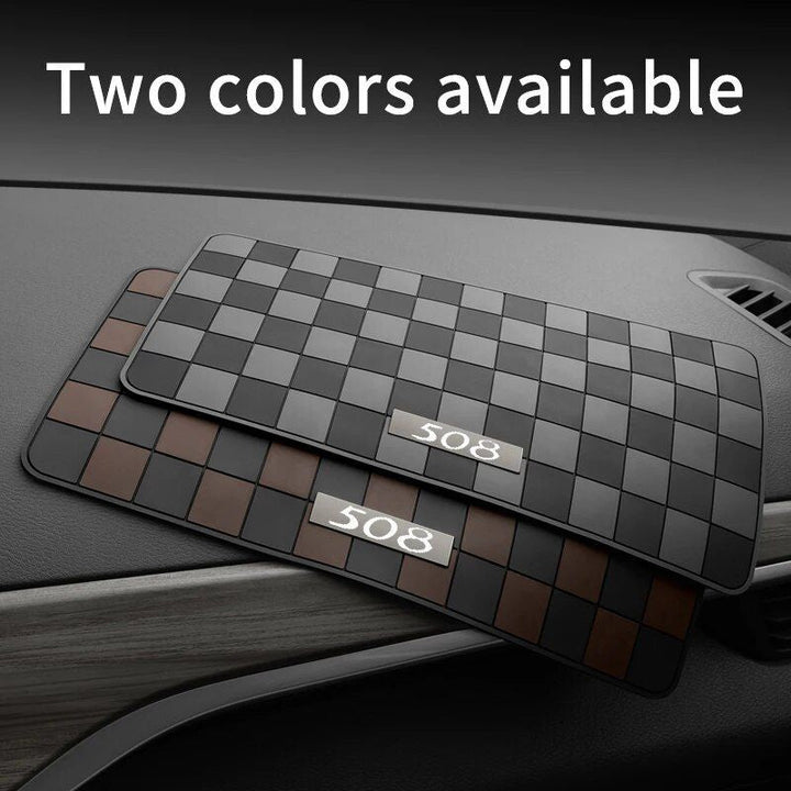 Lisslune | Anti-Slip Silicone Car Dashboard Mat for Phone & Sunglasses Storage