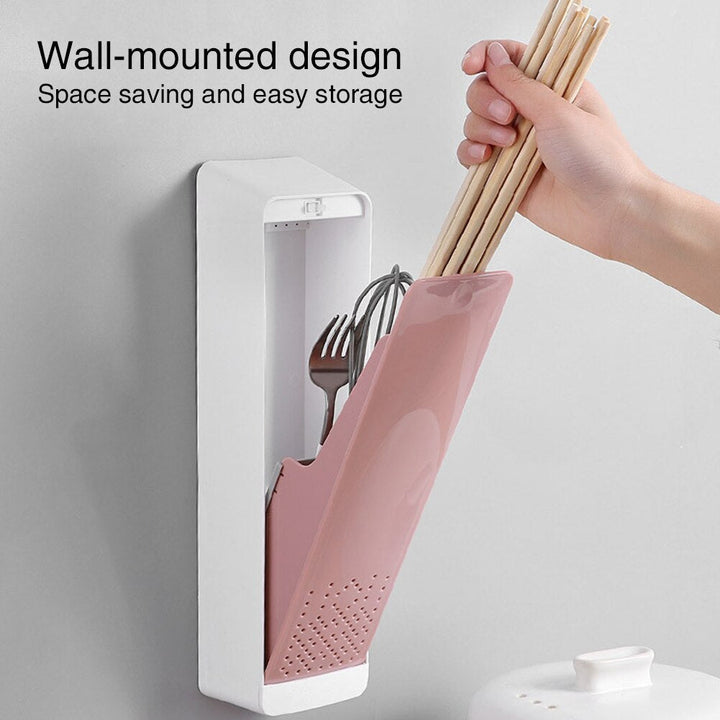 Lisslune | Wall Mounted Kitchen Silverware Drain Box
