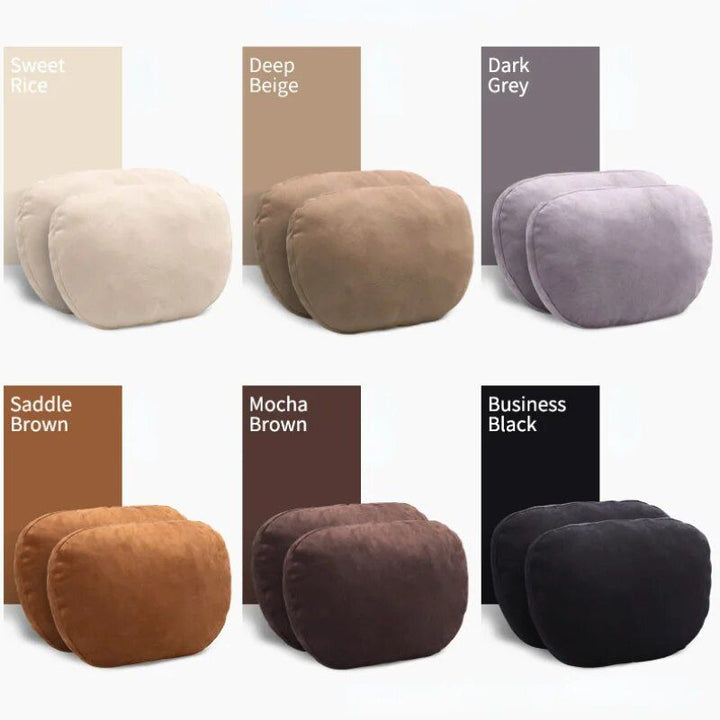 Lisslune | Universal Adjustable Car Neck Pillow Support with Soft Plush Finish