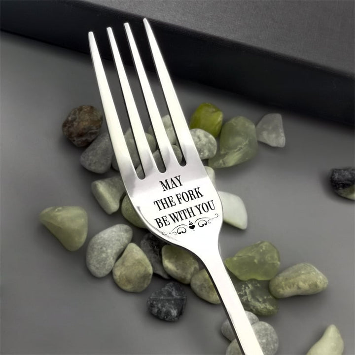 Lisslune | Engraved Fork - Best Funny Gift For Loved One