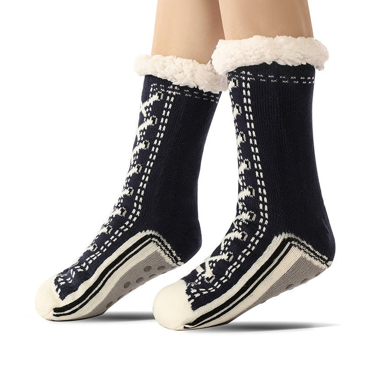Lisslune | Ultra-thick Cashmere Slippers Socks S