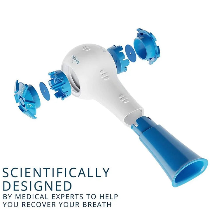 Lisslune | Breath Airpulse Breathing exerciser Best Breathing Trainer Device