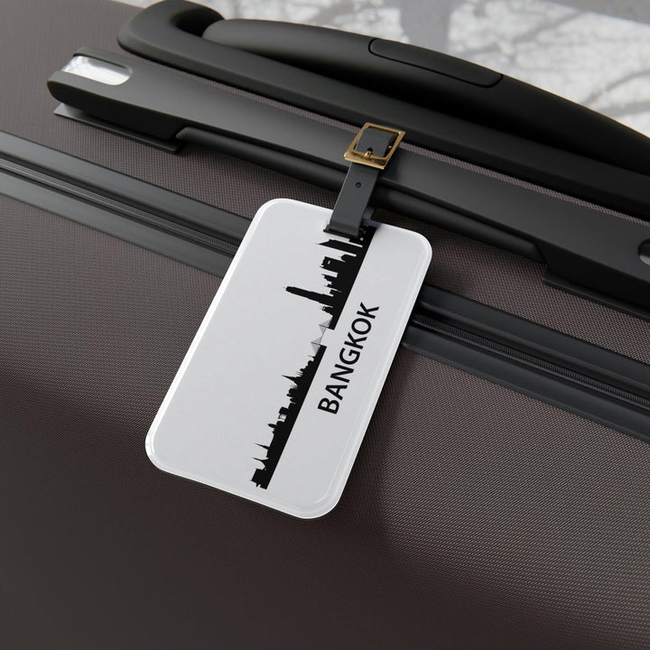 Lisslune | Elegant Personalized Acrylic Luggage Tag: Maison d'Elite Travel Accessory
