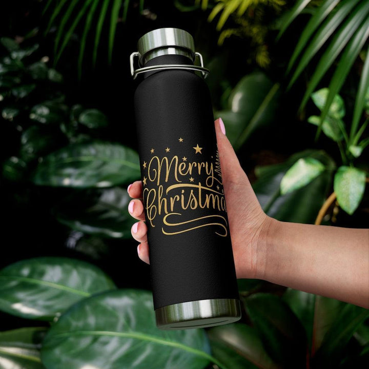 Lisslune | Vacation Joy Vacuum Insulated Stainless Steel Water Bottle - 22 Oz with Wide Neck