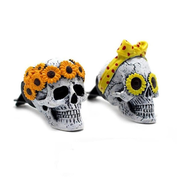 Lisslune | Creative Car Air Purifier Resin Skull For Car Air Conditioning