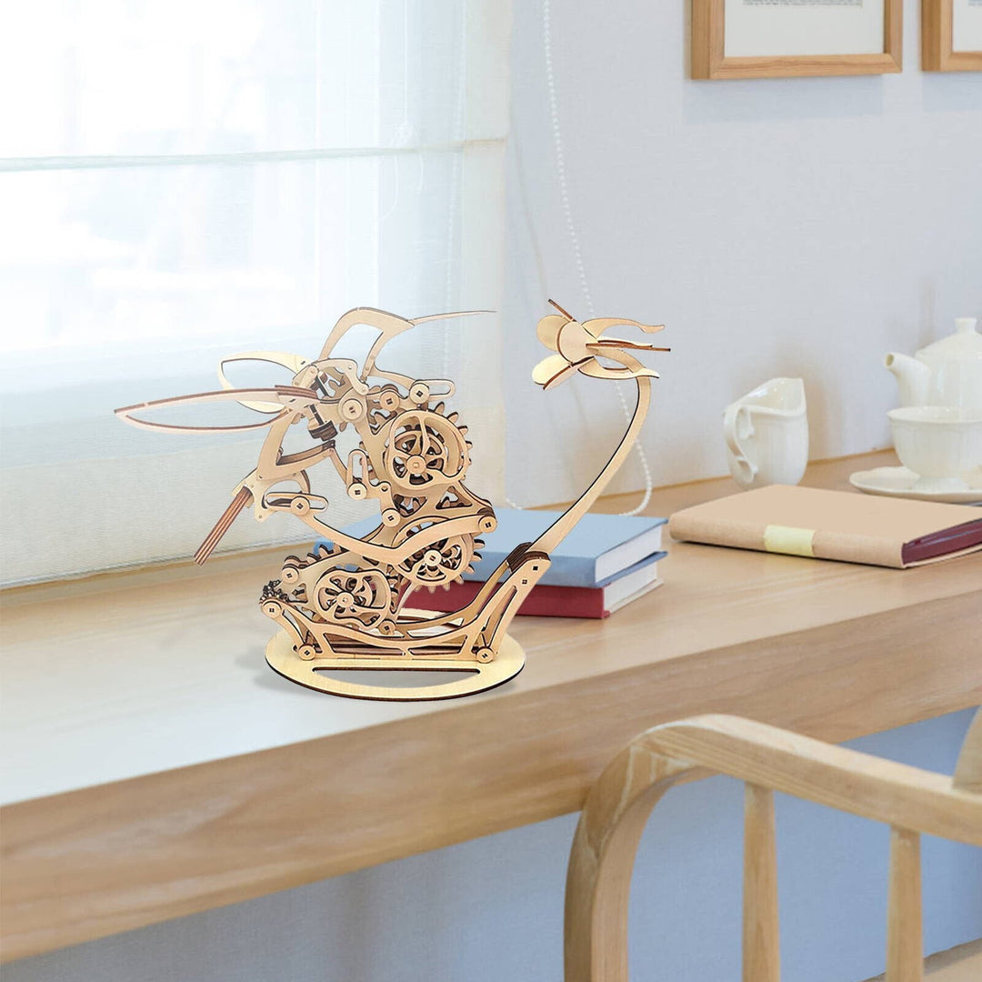 Lisslune | 3d Wooden Mechanical Hummingbird