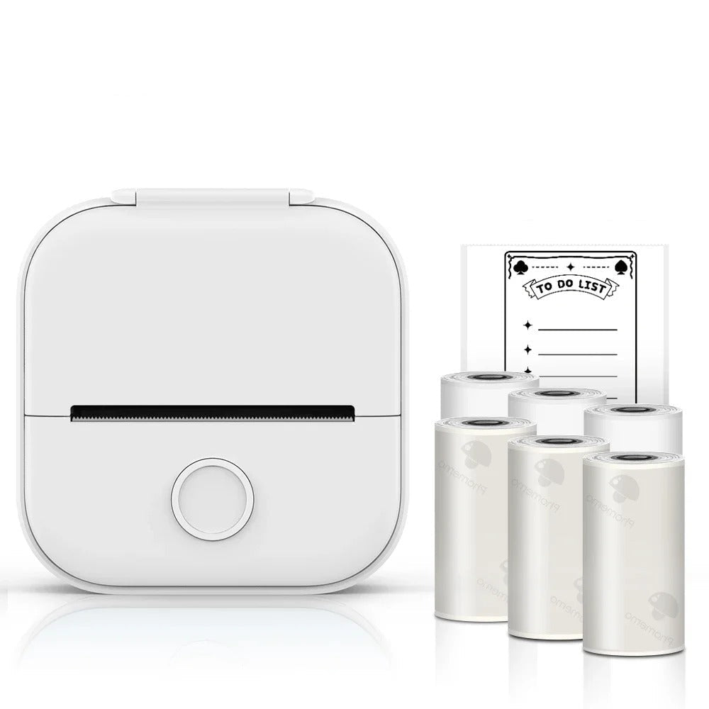 Lisslune | PocketPrint Mini – Portable Thermal Photo Printer Without Ink