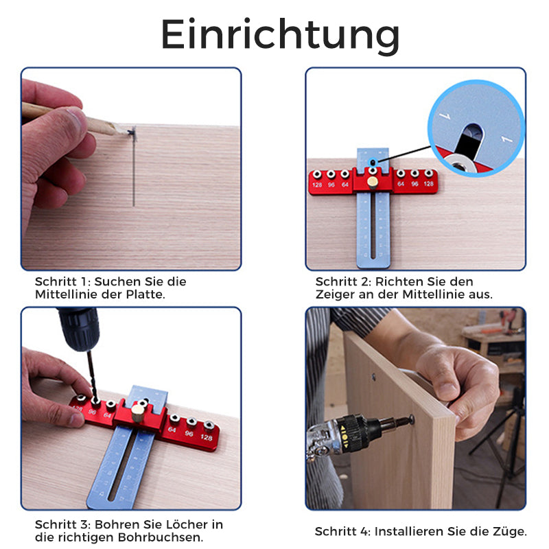 Lisslune | Hole punch for drawer handles