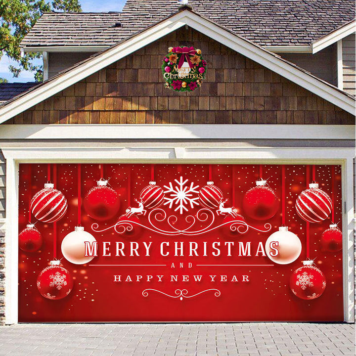 Lisslune | Christmas Carsge Door Banner Ornament