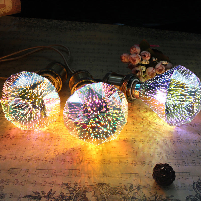 Lisslune | 3D Fireworks LED Light Bulb