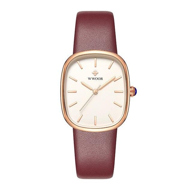 Skorter | Luxury Leather Quartz Watch for Women