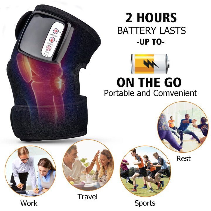Lisslune | FlexRelief | Portable knee, shoulder, and elbow massager