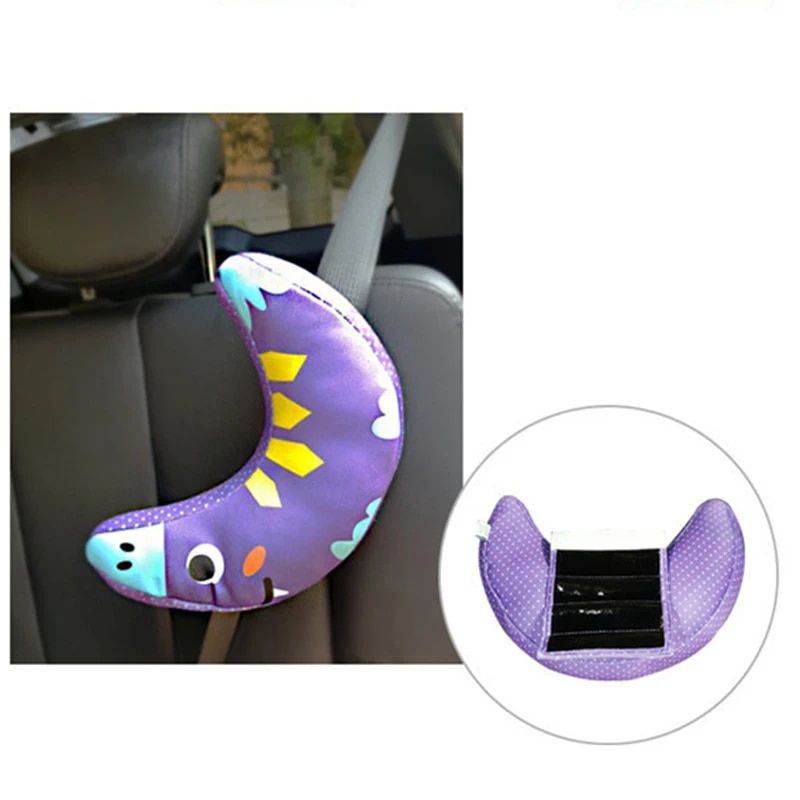 Lisslune | Soft Cotton Car Neck Pillow for Kids - Premium Head Pillow & Shoulder Support Pillow
