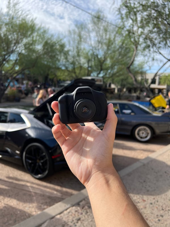 Lisslune | RetroCam Mini Camera – Digital Film Camera with Free Memory Card & Instant Phone Transfer