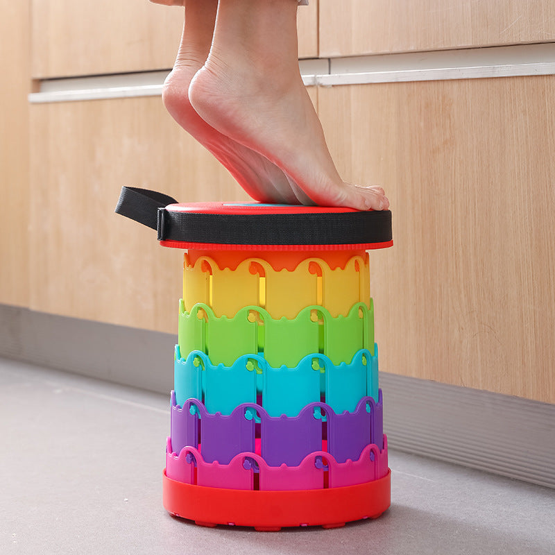 Lisslune | Improved retractable folding stool