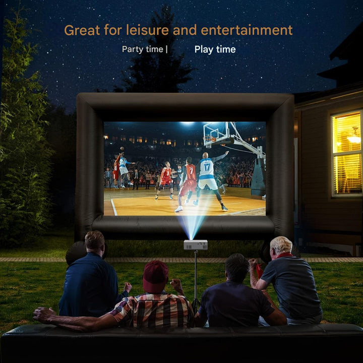Lisslune | LumoBeam Ultra-Bright Mini Projector (3000 Lumens) – Compact HD Home & Outdoor Cinema