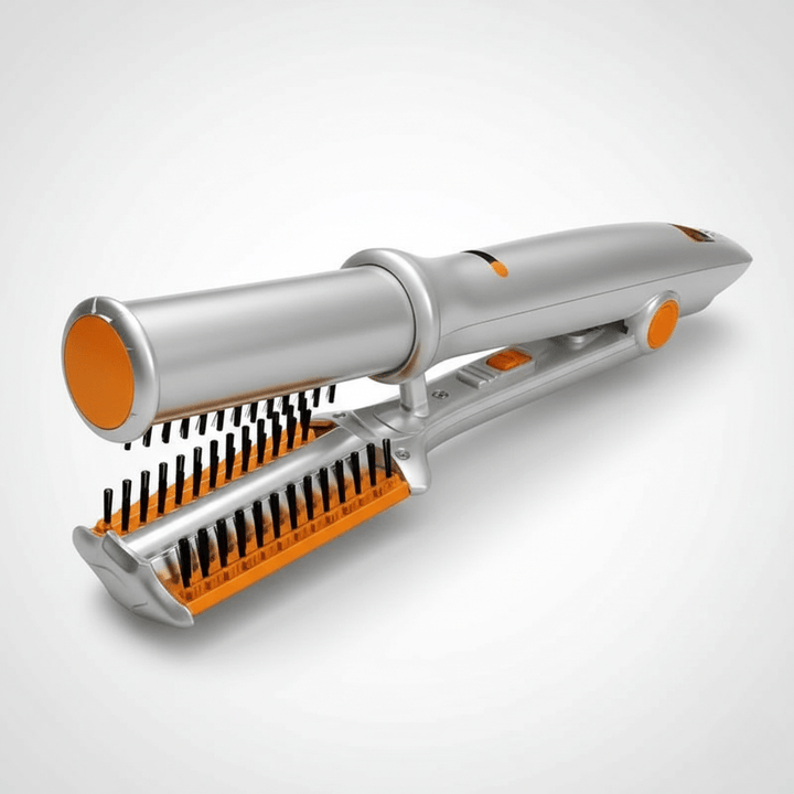 Lisslune | 2-in-1 Rotating Hair Brush for Styling and Smoothing