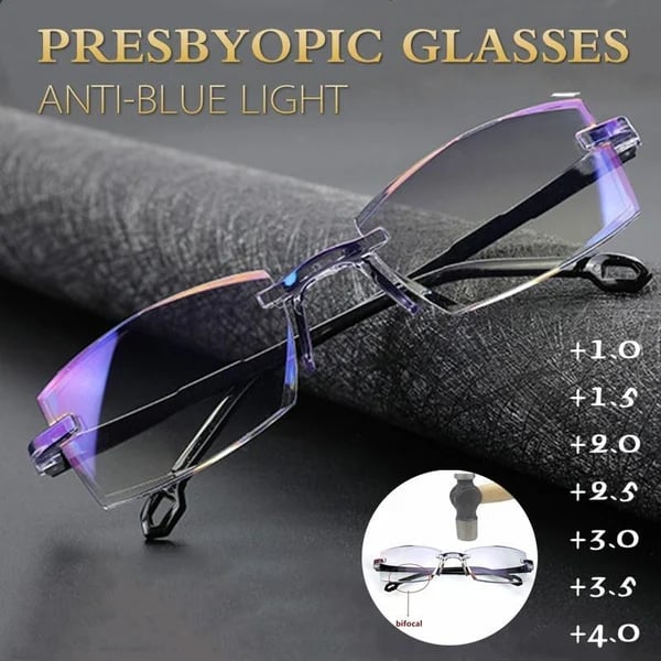 Lisslune | New Sapphire High Hardness Anti-Blue Dual-Use Reading Glasses