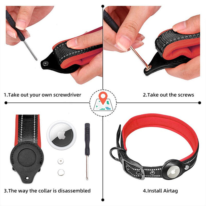 Lisslune | Airtag pet harness vest set