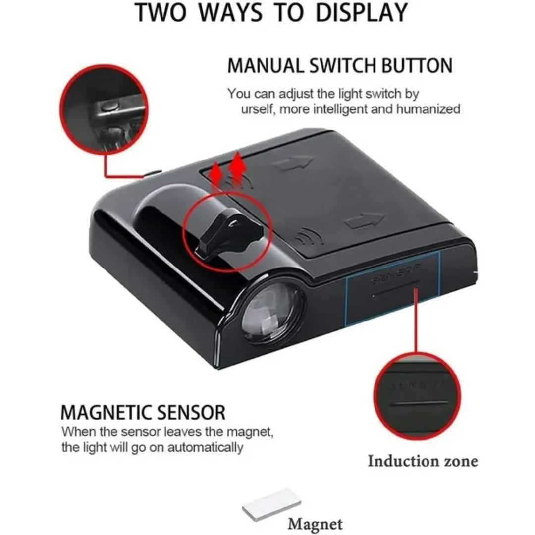 Lisslune | Wireless Car Projector Light