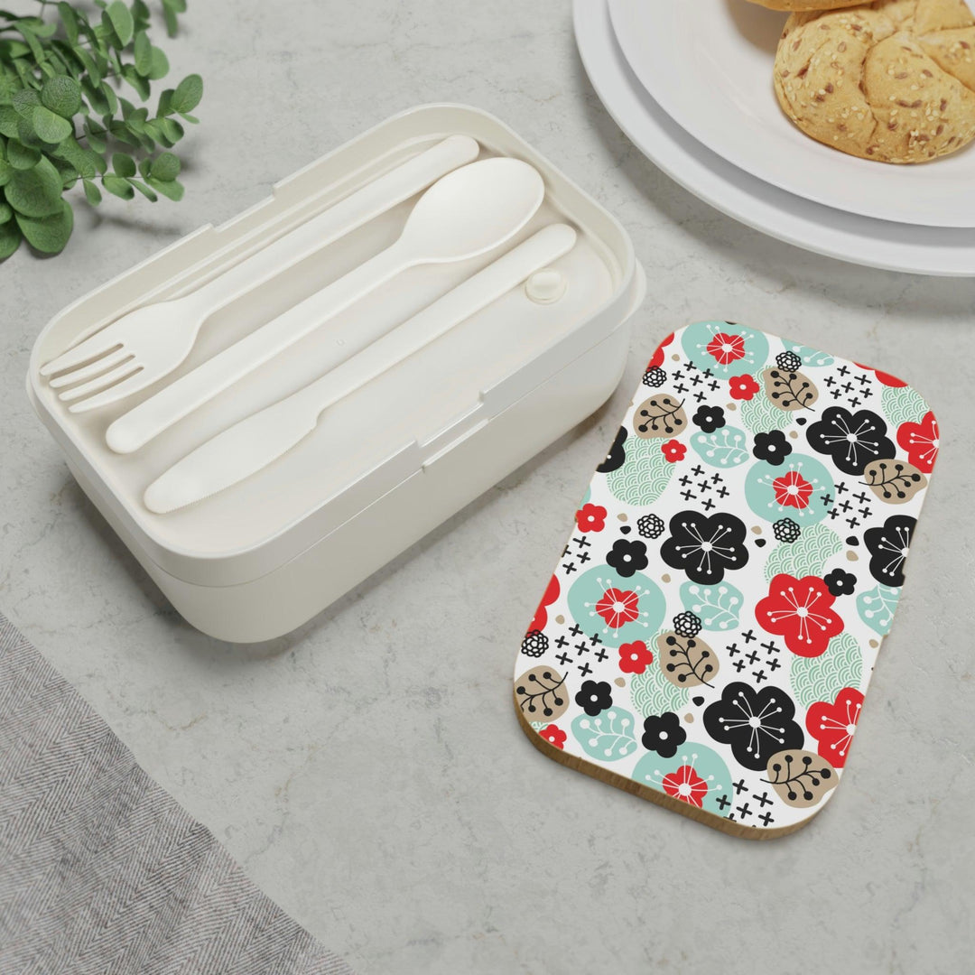 Lisslune | Personalized eco-friendly wooden lid Bento box for healthy eating on the go