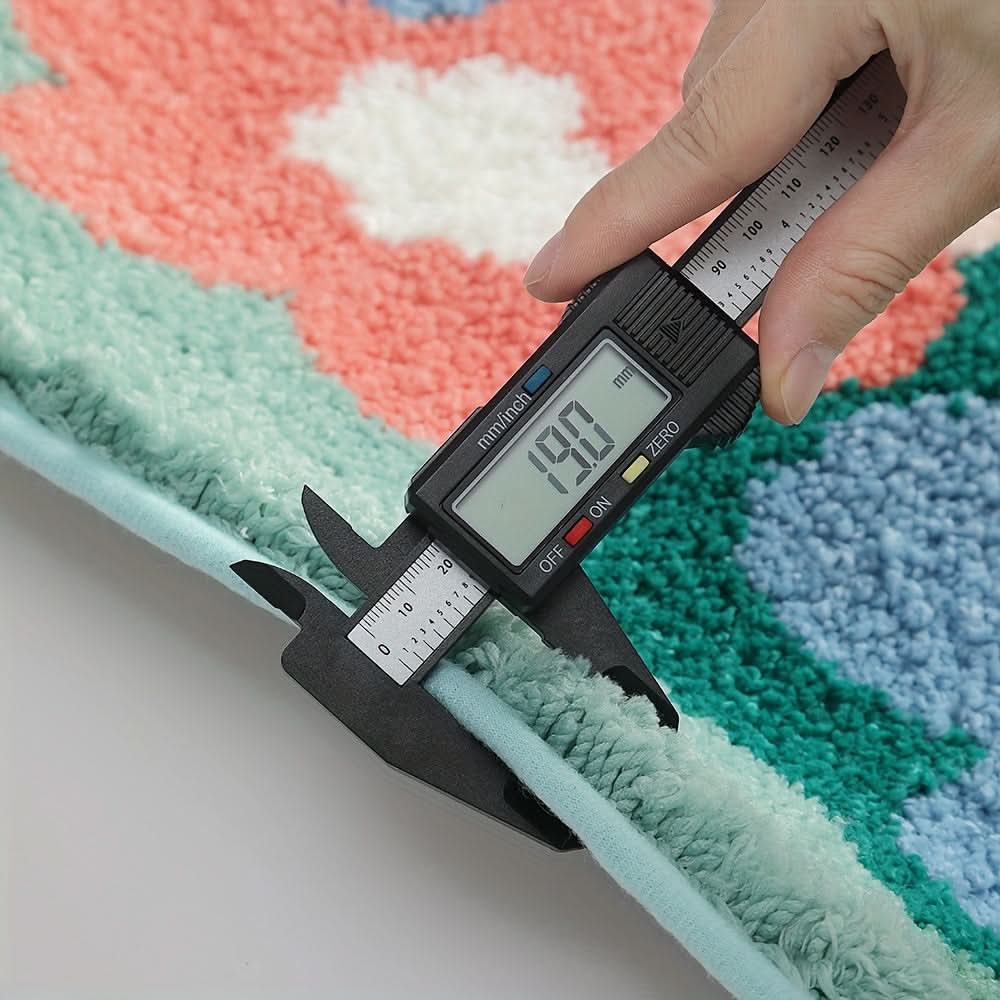 Lisslune | FlorSoft - Extra absorbent bath mat with floral pattern