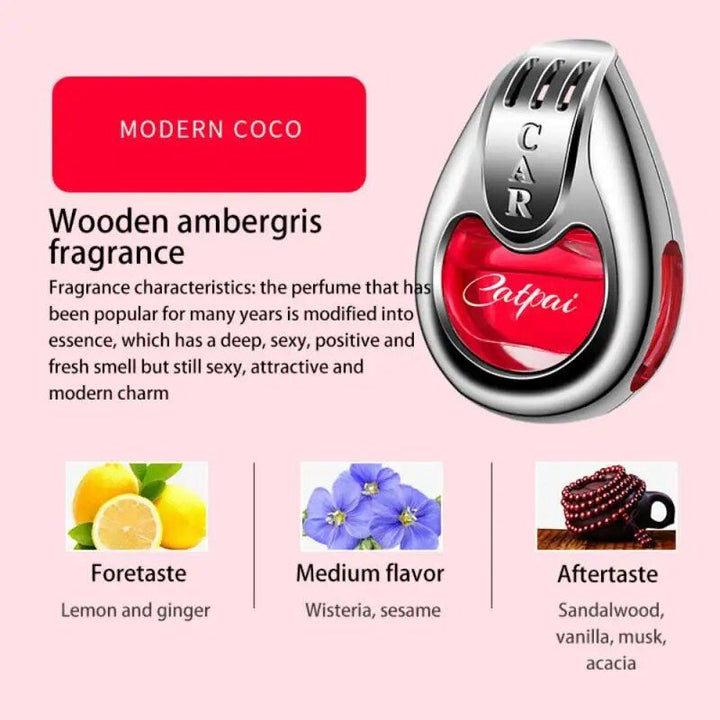 Lisslune | Car Air Fresher Vent Diffuser with Long-lasting Perfume Scent