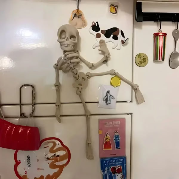 Lisslune | 3D printed vintage skeleton magnetic figure