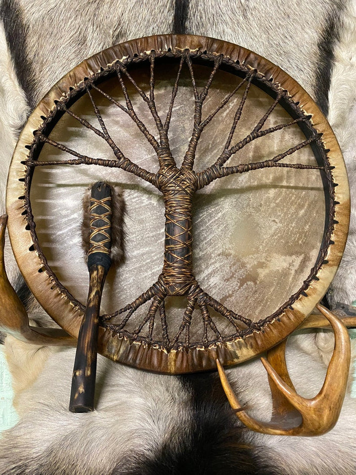 Lisslune | Shaman drum "Tree of life" Siberian drum Spirit music