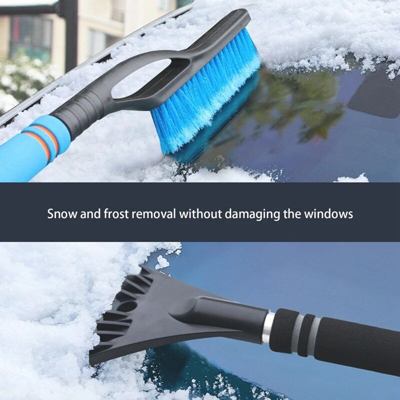Lisslune | Compact winter car snow and ice removal tool with EVA foam handle