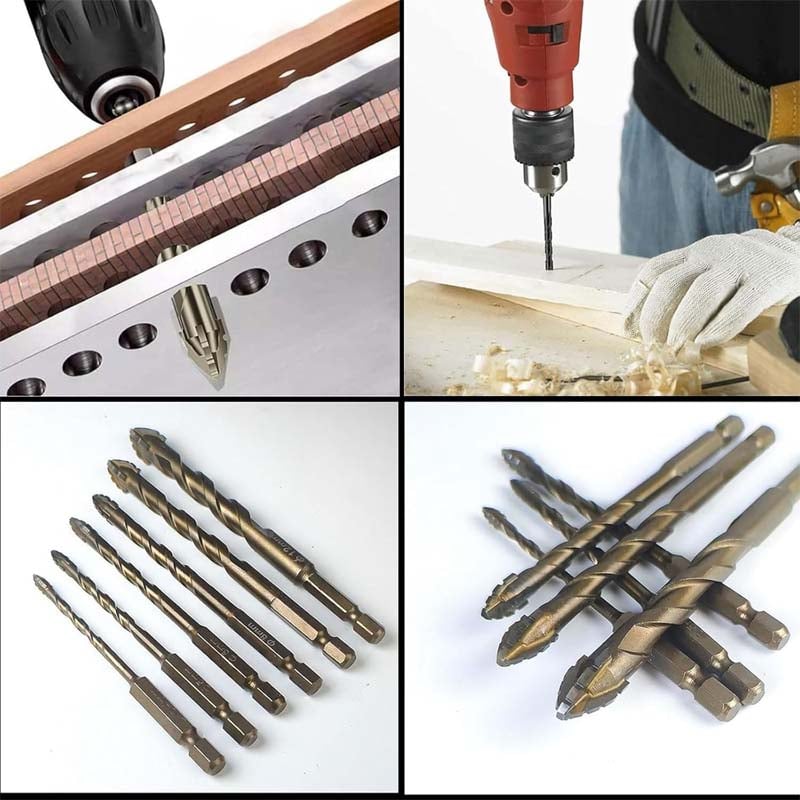 Lisslune | Four-blade tooth cutter eccentric drill