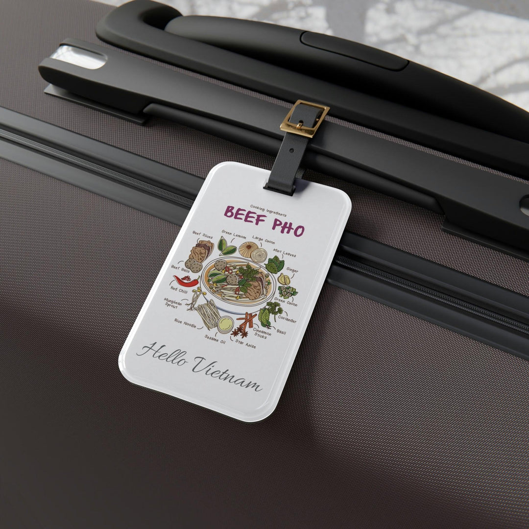 Lisslune | Personalized elegant acrylic luggage tags by Maison d'Elite – Travel with elegance