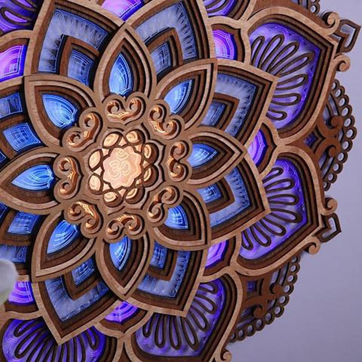 Lisslune | Mandala Yoga Room Night Light LED