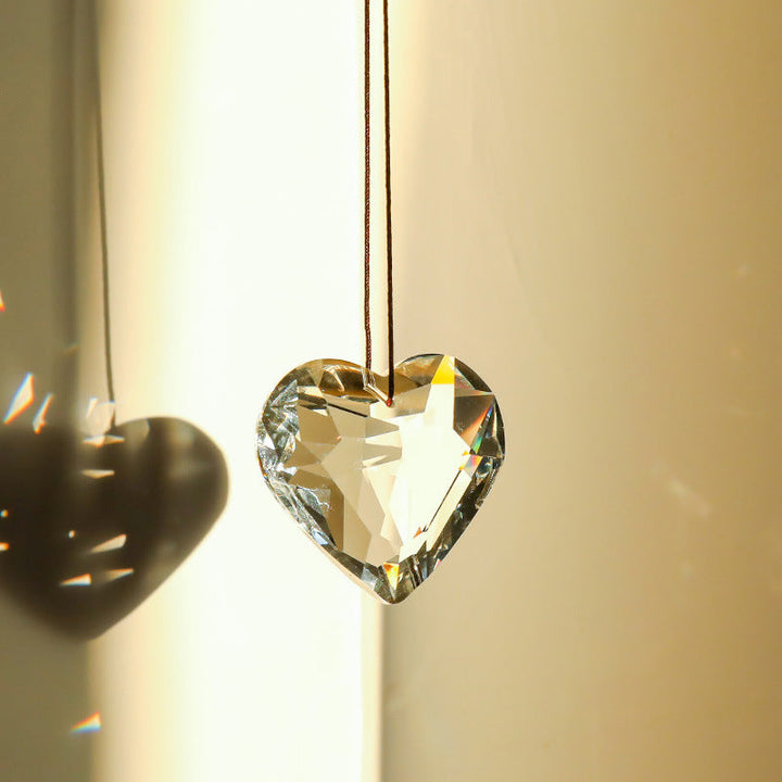 Lisslune | Hanging Heart Sun Catcher Prism Crafts