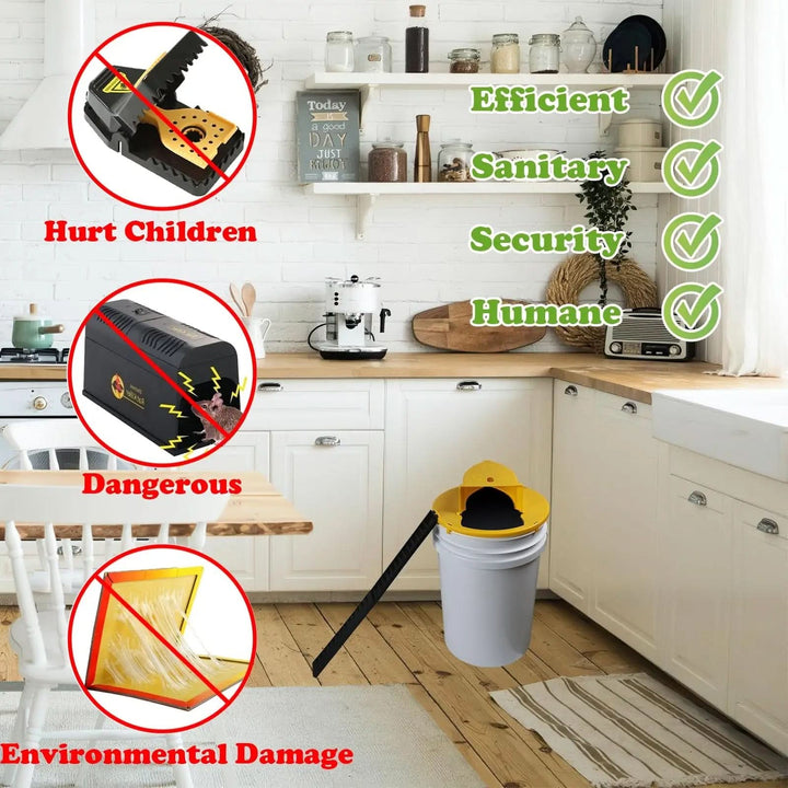 Lisslune | SilentCatch Eco – Automatic Mousetrap without Killing