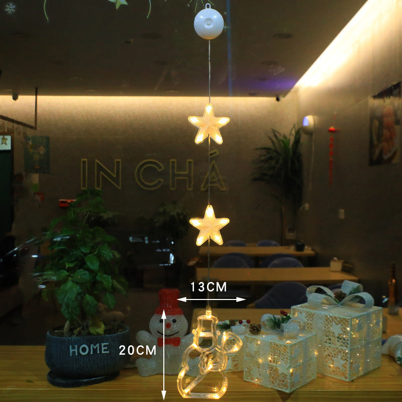 Lisslune | Christmas Window Lighting with Suction Cup