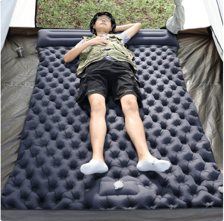Lisslune | GreenCloud Air Sleeping Pad: Ultimate Comfort for Every Adventure
