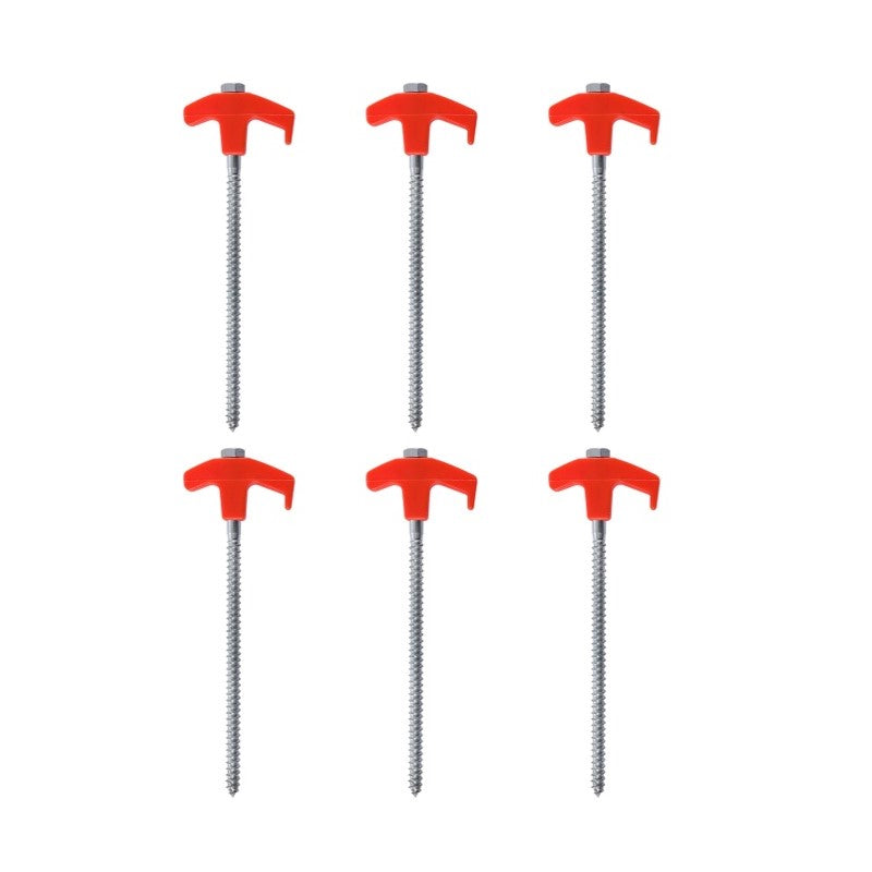Lisslune | Luminous Carbon Steel Hexagonal Spiral Fluorescent Nail