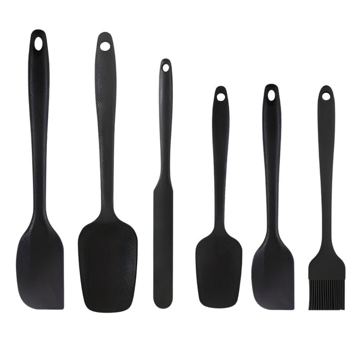Lisslune | Flexible Silicone Spatula Set | 6 Pcs Set