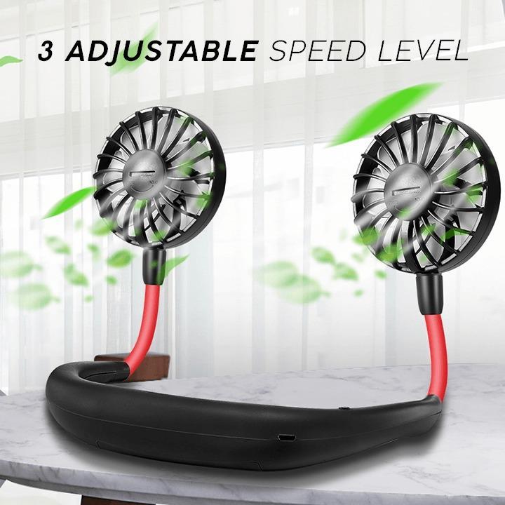 Lisslune | Battery Mini Neck Fans